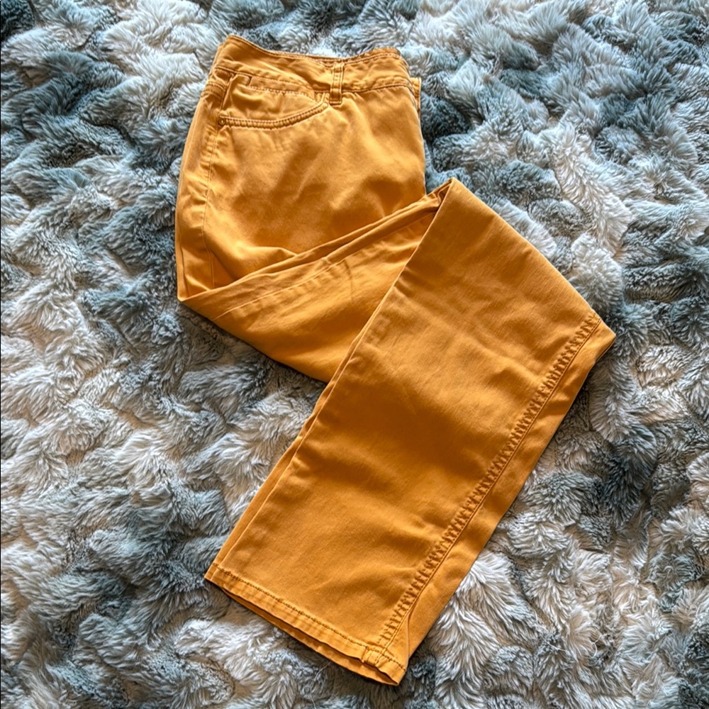 Talbots Goldenrod Yellow Trousers